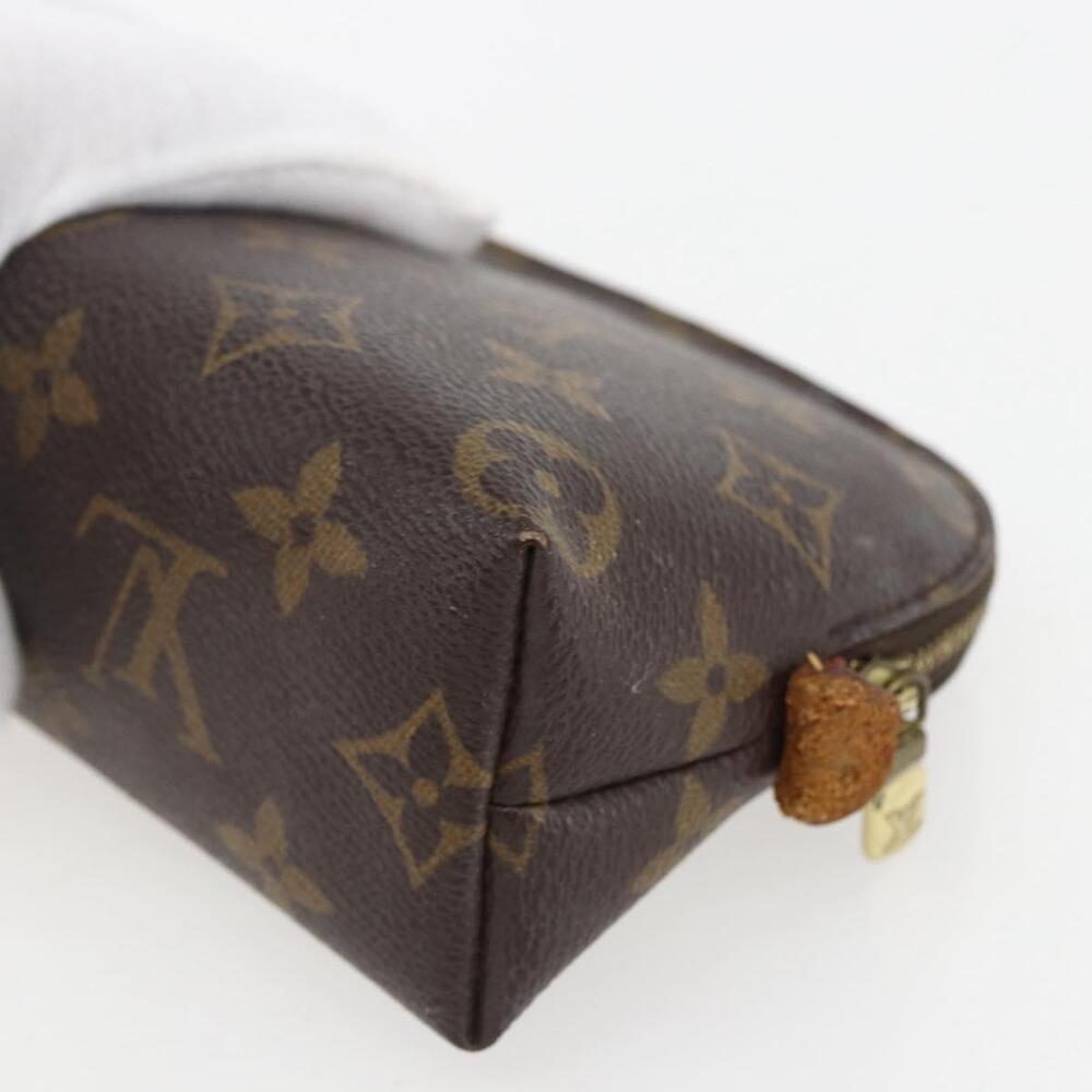 LOUIS VUITTON Monogram Pochette Cosmetic PM Pouch M43998 LV Auth 156265 - Picture 15 of 16